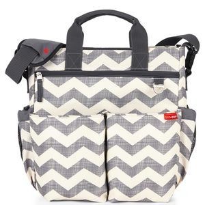 Skip Hop chevron Duo signature diaper bag